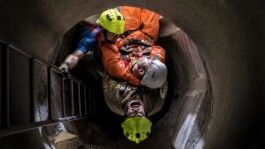 Training für Personen, die in engen Räumen arbeiten